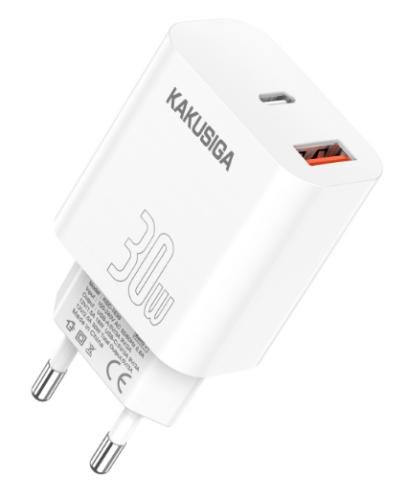 KAKUSIGA KSC-1639 PD30W+QC3.0 charger (EU)