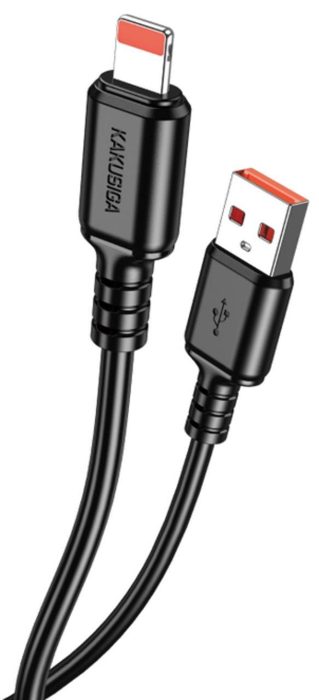 KAKUSIGA KSC-982 smart charging data cable (Lightning) (Separated packing) MOQ 1000PCS/Carton Per Color