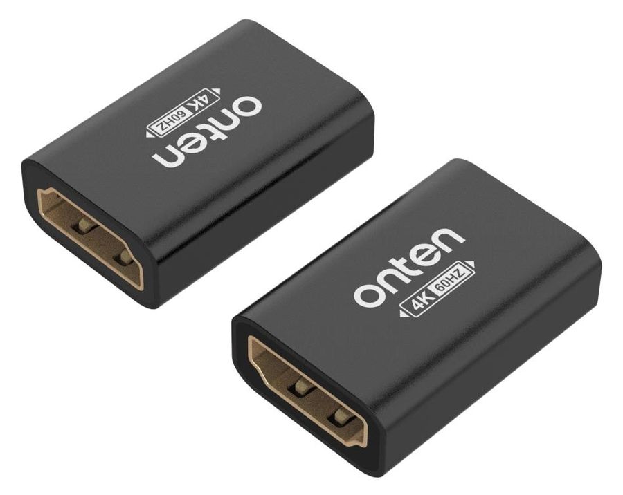 ONTEN OTN-HD807D 4K@60hz HDMI Female to Female Adapter HDMI extension connector High Speed HDMI V2.0 HDMI