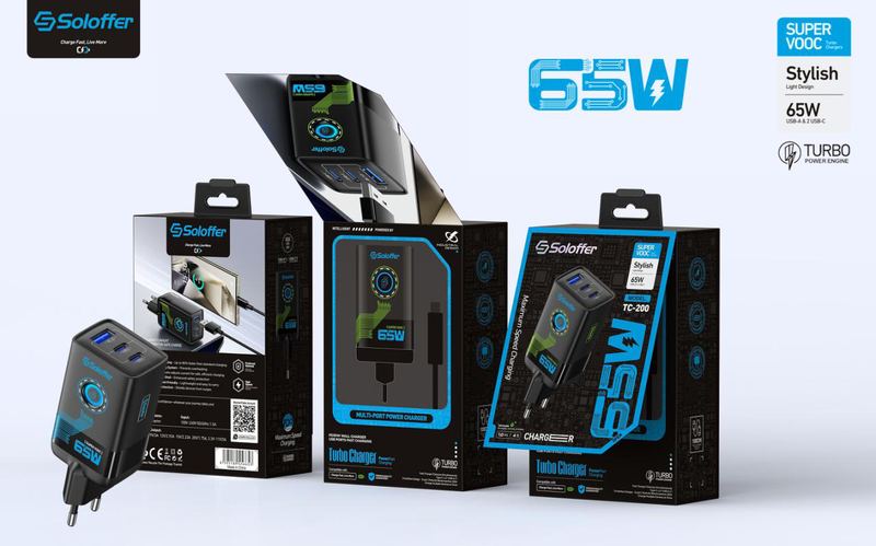 SOLOFFER TC-200 IPH Wall charger