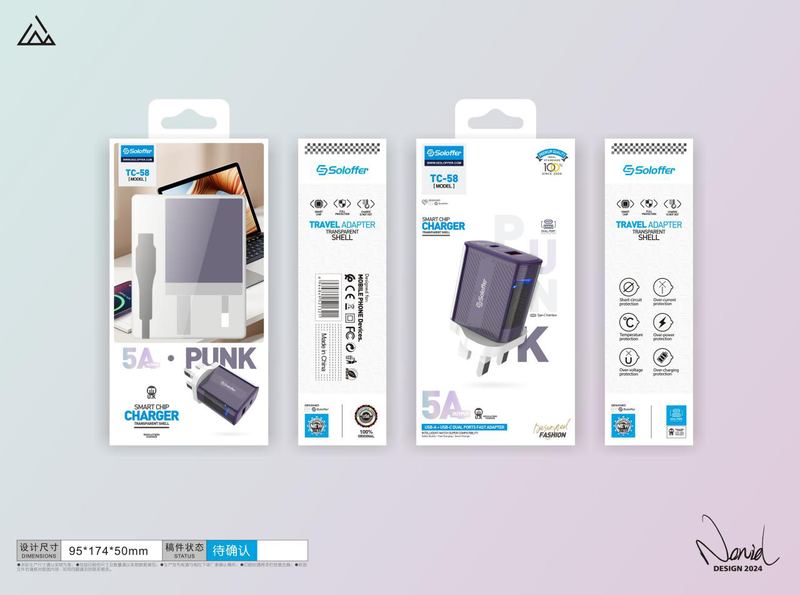 SOLOFFER TC58 MICRO Wall charger