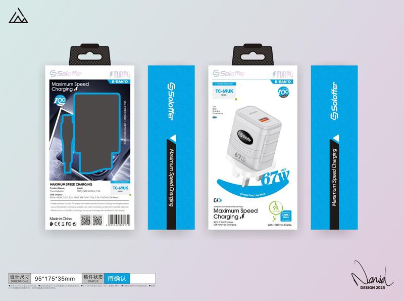 SOLOFFER TC69 MICRO Wall charger