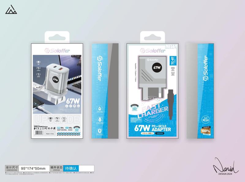 SOLOFFER TC87 C-LIGHTNING Wall charger