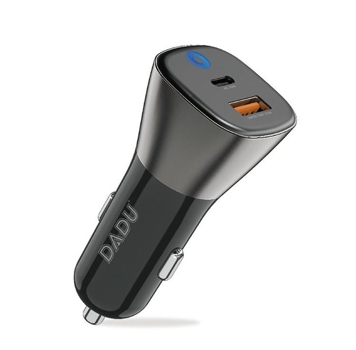 DADU DC-149 Zinc Alloy 55W PD+QC car charger