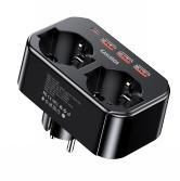 KAKUSIGA KSC-1234 one to two sockets (1C3A fast charging) (EU)