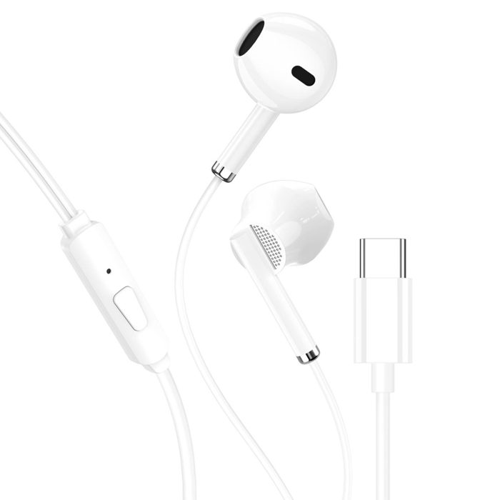 KAKUSIGA KSC-1305 Type-C wire controlled digital earphones with mic