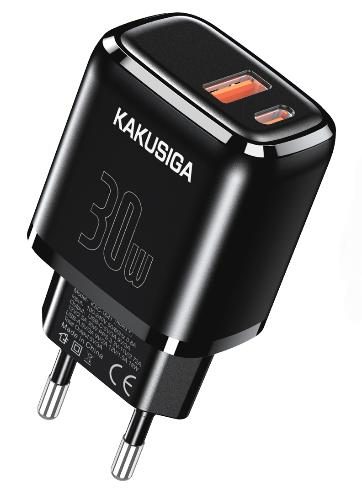 KAKUSIGA KSC-1641 PD30W+QC3.0 Charger (EU)