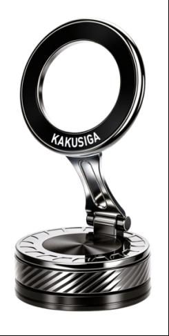 KAKUSIGA KSC-1761 Vacuum Suction Ring Magnetic Car Phone Holder
