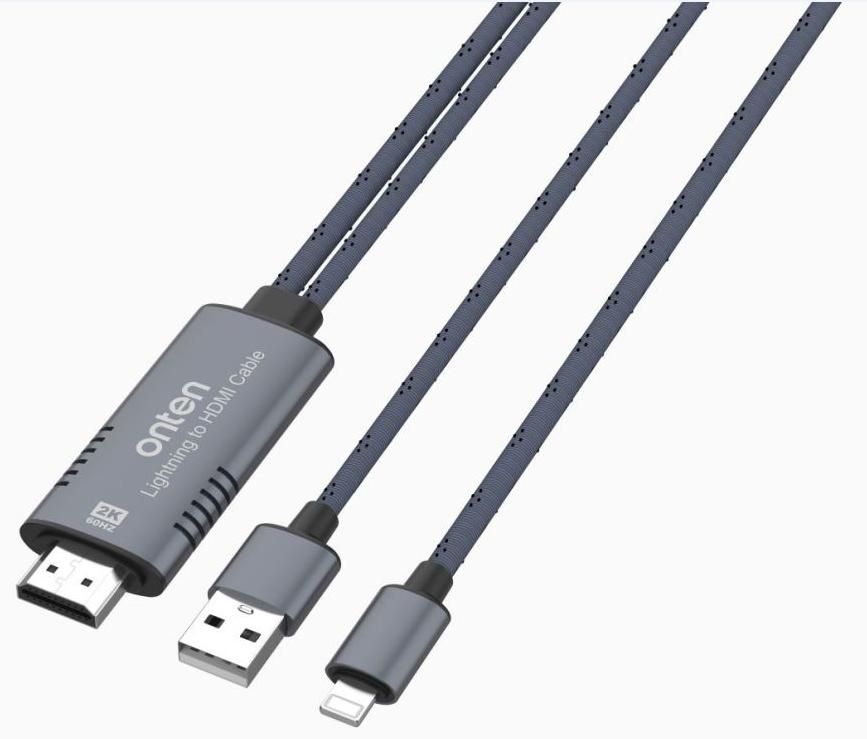 ONTEN OTN-LT750 Lightning to HDMI Cable