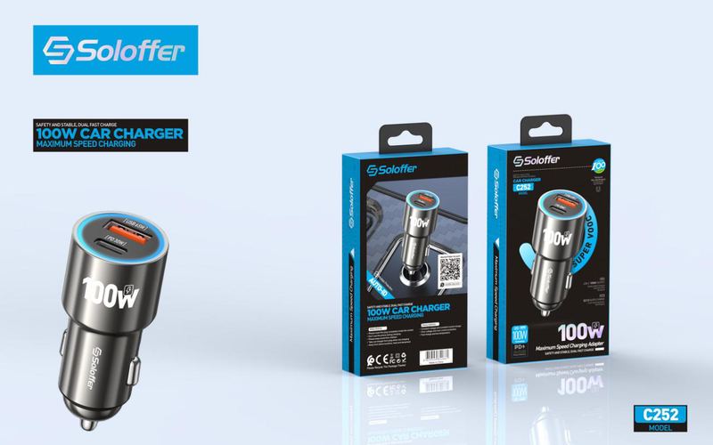 SOLOFFER C252 C-L Car charger