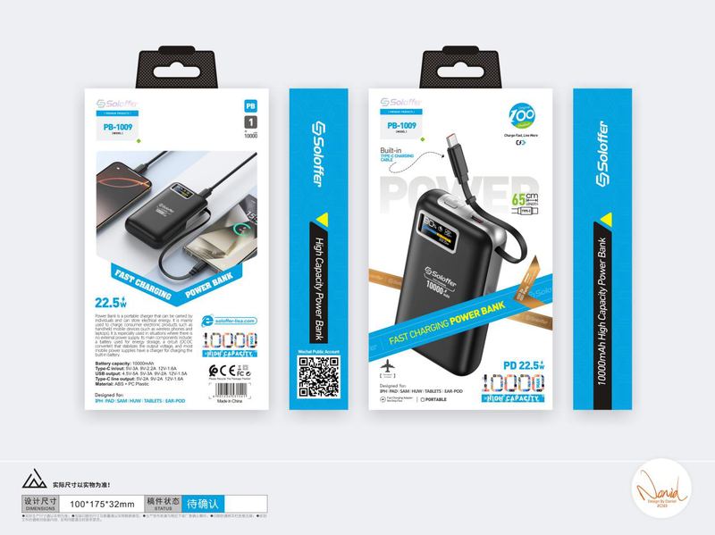 SOLOFFER PB-1009 10000MAH Power bank