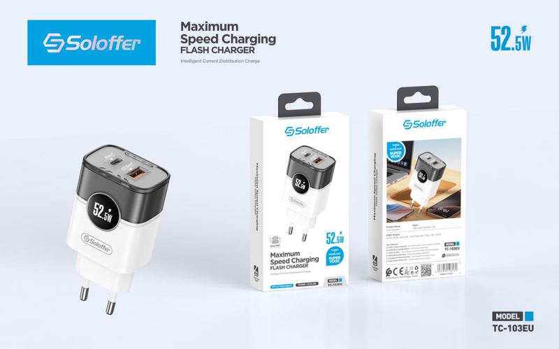 SOLOFFER TC-103 IPH Wall charger