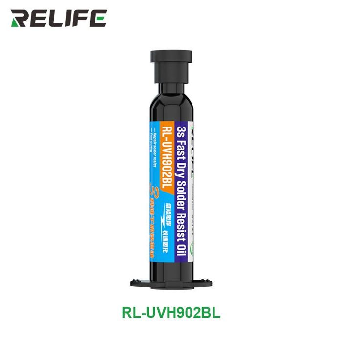 RELIFE RL-UVH902BL 3S quick dry solder mask blue oil